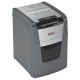 Distrugator documente automat REXEL OPTIMUM 90X, P4, cross-cut (confeti), 90 coli, cos 34l, negru-gri