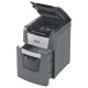 Distrugator documente automat REXEL OPTIMUM 90X, P4, cross-cut (confeti), 90 coli, cos 34l, negru-gri