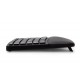 Kit tastatura + mouse Kensington ProFit Ergo, conexiune wireless, negru