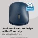 Mouse Kensington SureTrack, conexiune wireless sau bluetooth, dimensiune medie, albastru