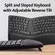 Tastatura Kensington ProFit Ergo, suport ergonomic pentru incheietura mainii inclus, conexiune wireless