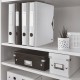 Biblioraft LEITZ 180 Active WOW, polyfoam, A4, 65 mm, alb