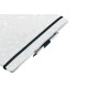 Caiet de birou LEITZ WOW Be Mobile, PP, A4, 80 coli, cu spira, dictando, alb