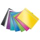 Caiet de birou LEITZ WOW Be Mobile, PP, A4, 80 coli, cu spira, dictando, alb