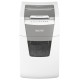 Distrugator documente automat LEITZ IQ Office, P4, cross-cut (confeti), 150 coli, cos 44l, alb-gri