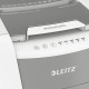 Distrugator documente automat LEITZ IQ Small Office, P4, cross-cut (confeti), 100 coli, cos 34l, alb