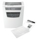 Distrugator documente manual LEITZ IQ Home Office, P4, cross-cut (confeti), 10 coli, cos 23l, alb