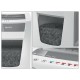 Distrugator documente manual LEITZ IQ Office Pro, P4, cross-cut (confeti), 20 coli, cos 30l, alb