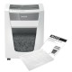 Distrugator documente manual LEITZ IQ Office Pro, P4, cross-cut (confeti), 20 coli, cos 30l, alb
