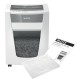 Distrugator documente manual LEITZ IQ Office Pro, P5, micro-cut (particule), 15 coli, cos 30l, alb