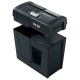 Distrugator documente manual REXEL SECURE S6, P4, cross-cut (confeti), 6 coli, 10l, negru