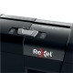 Distrugator documente manual REXEL SECURE S6, P4, cross-cut (confeti), 6 coli, 10l, negru