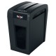 Distrugator documente manual REXEL SECURE X10 Slim, P4, cross-cut (confeti), 10 coli, 18l, negru
