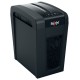 Distrugator documente manual REXEL SECURE X10 Slim, P4, cross-cut (confeti), 10 coli, 18l, negru