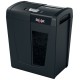 Distrugator documente manual REXEL SECURE X10, P4, cross-cut (confeti), 10 coli, 18l, negru