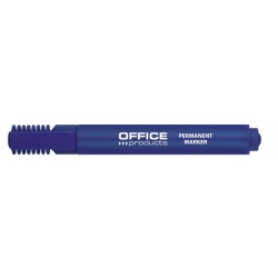 Permanent marker, varf tesit 1-5mm, corp plastic, Office Products - albastru