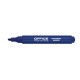 Permanent marker, varf tesit 1-5mm, corp plastic, Office Products - albastru