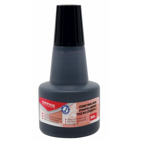 Tus stampile, 30ml, Office Products - negru