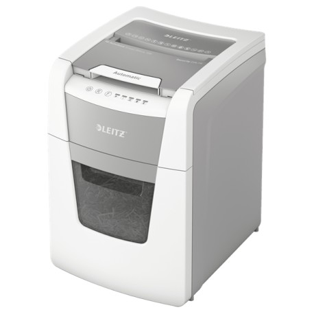 Distrugator documente automat LEITZ IQ Small Office, P5, micro-cut (particule), 100 coli, cos 34l