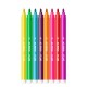 Carioca lavabila, 8 culori/cutie, ALPINO Fluo - culori fluorescente