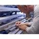 Marker permanent Edding 3000, varf 1.5-3 mm, negru, blister