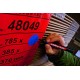 Marker permanent Edding 330, varf retezat 1-5 mm, negru, blister