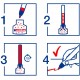 Marker permanent Edding 330, varf retezat 1-5 mm, albastru, blister
