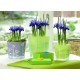 Marker Edding 4095 cu creta lichida, varf 2-3 mm, verde, blister