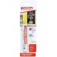 Marker Edding 4095 cu creta lichida, varf 2-3 mm, galben, blister