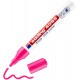 Marker Edding 4095 cu creta lichida, varf 2-3 mm, roz, blister