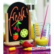 Marker Edding 4095 cu creta lichida, varf 2-3 mm, roz, blister