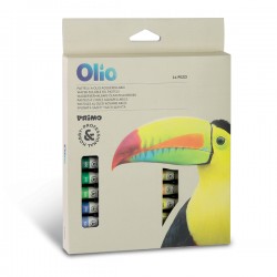 Tempera pe baza de ulei Morocolor Primo, cutie 24 culori