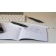 Pix SCHNEIDER Reco, corp bleumarin, satinat, material plastic reciclat, scriere albastra