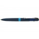 Pix SCHNEIDER Take 4, corp bleumarin/bleu, clema metalica - 4 culori