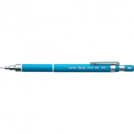 Creion mecanic profesional PENAC Protti PRC-105, 0.5mm, con metalic cu varf cilindric fix - bleu