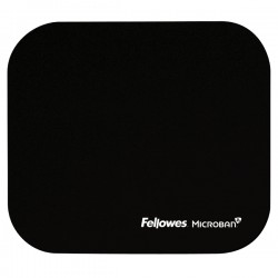 Mousepad cu protectie antibacteriana Fellowes Microban, negru