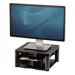 Suport pentru monitor Fellowes Plus, negru