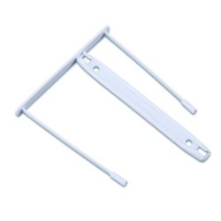 Alonja de mare capacitate, pentru arhivare, plastic, 50buc/set, Office Products Z-Clip - alba