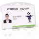 Suport card simplu Tarifold, PP, 60 x 89 mm, transparent, 10 bucati/set