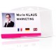 Suport card simplu Tarifold, PP, 60 x 89 mm, transparent, 10 bucati/set