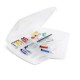 Set tempera Morocolor Primo, cutie din plastic, 14 tuburi tempera, 15 acuarele