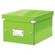 Cutie depozitare LEITZ WOW Click & Store, carton laminat, mica, verde