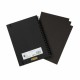 Caiet pentru schite si desen DERWENT Professional, A4, cu spira, 40 coli, 200 gsm, hartie neagra