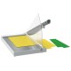 Ghilotina LEITZ Office Precision, A4 MAXI, 15 coli, indicator laser inclus, gri