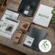 Index Leitz Recycle, PP reciclat, A4 MAXI, A-Z, negru