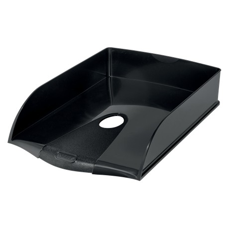 Tavita documente Leitz Recycle, PS reciclat, A4, negru