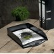 Tavita documente Leitz Recycle, PS reciclat, A4, negru