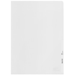Mapa de protectie Leitz Recycle, deschidere superioara si lateral dreapta, PP, A4, 40 coli, 100 bucati/cutie