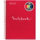 Caiet cu spira, Miquelrius, Emotion, A5, matematica, 120 file, coperta carton dur, rosu