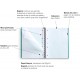 Caiet cu spira Miquelrius Messages, A5, matematica, 100 file, coperta carton dur plastifiat, menta